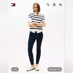 Tommy Hilfiger Navy Skinny Jeans
